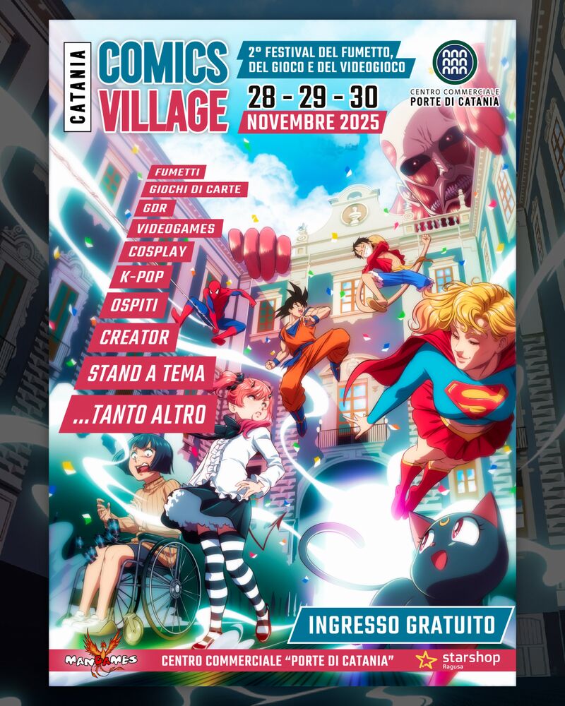 Catania Comics Village